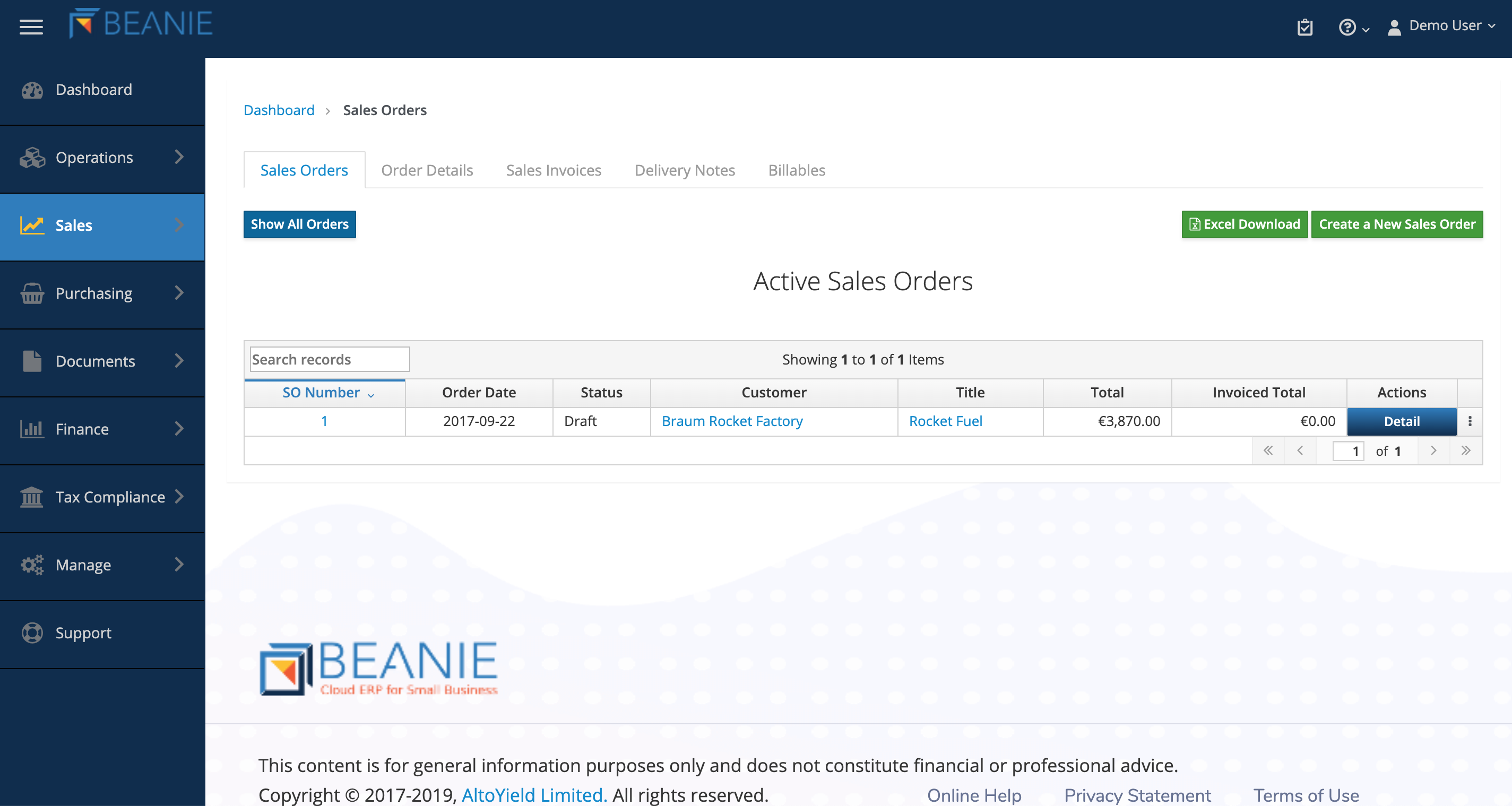 Beanie ERP gallery image