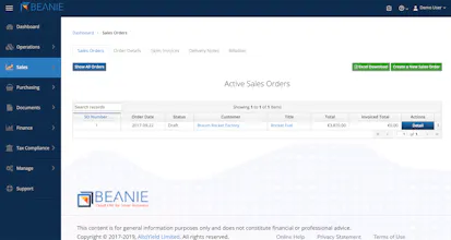 Beanie ERP gallery image