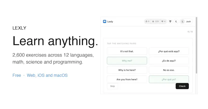 Lexly screenshot 1