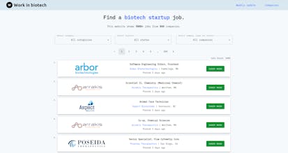 Work in biotech gallery image