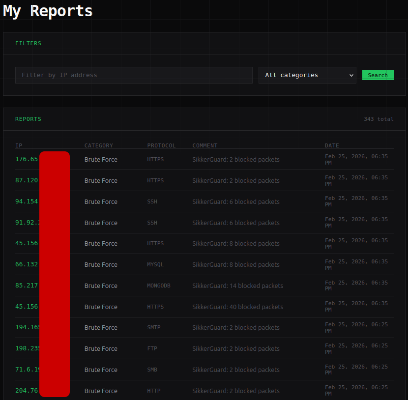 SikkerGuard - Screenshot 2 showing product features and functionality