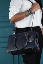 Ecstaticco Soft Leather Designer Handbag gallery image