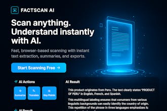 FactScan AI gallery image