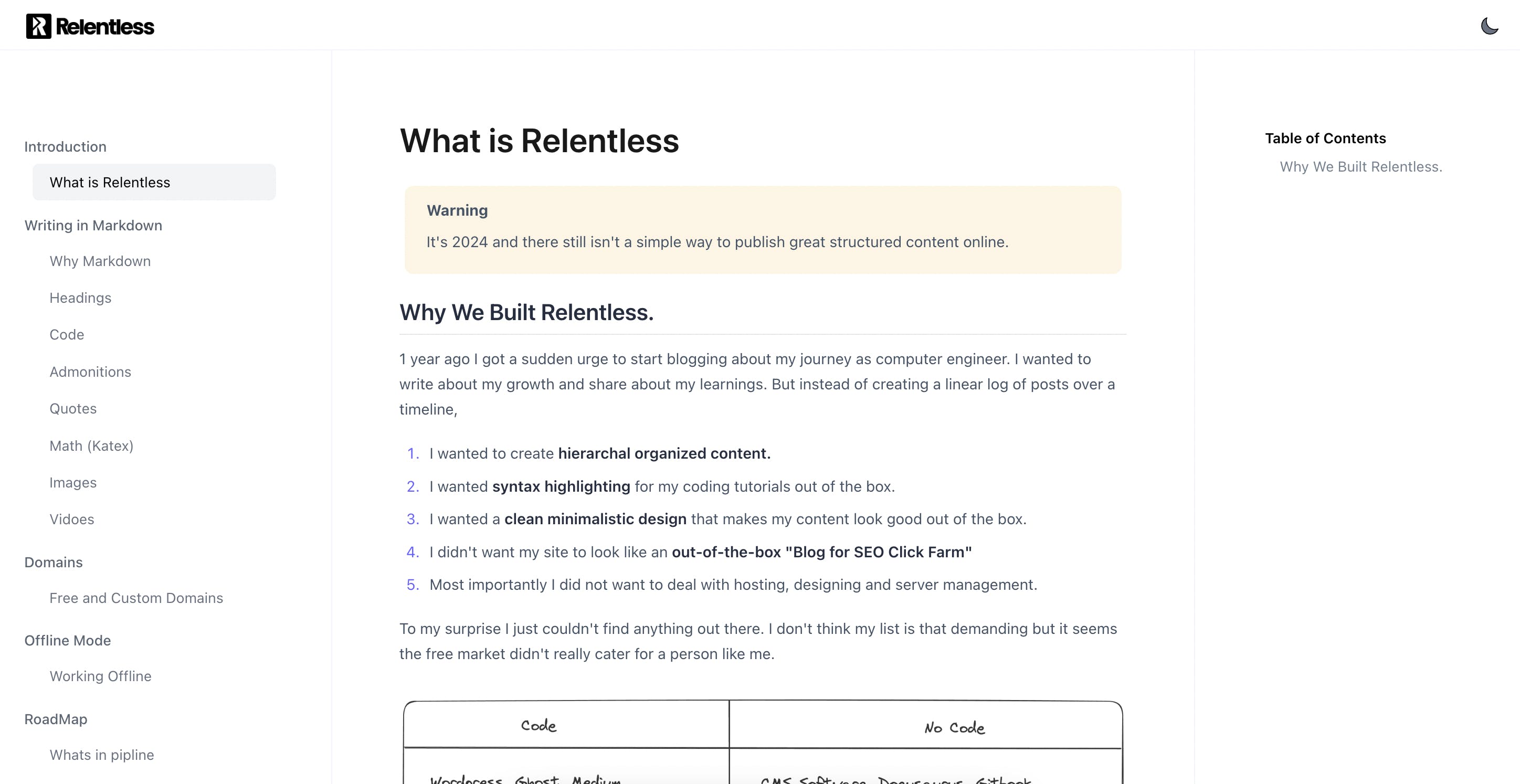 Relentless media 1