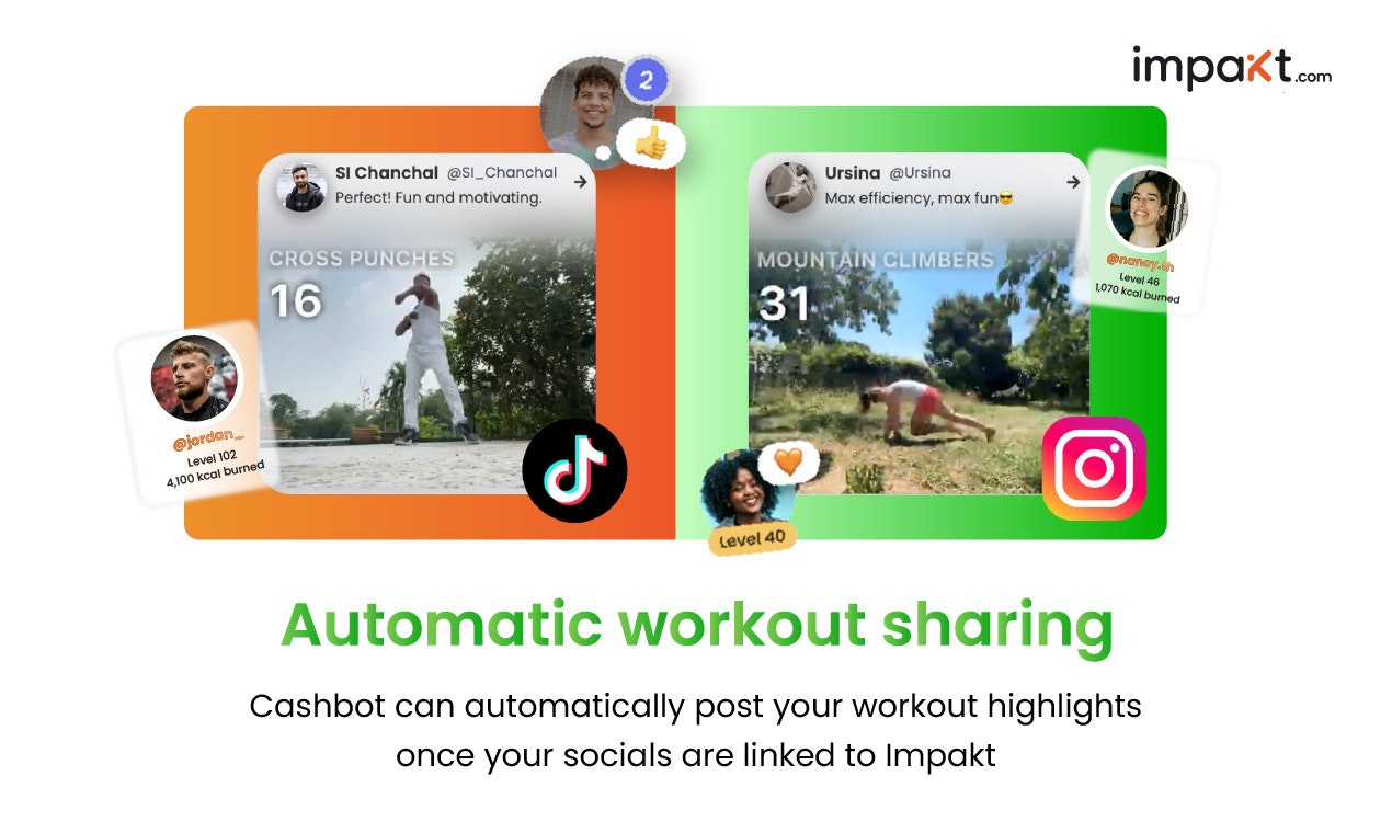 CashBot - Get Fit. Get Paid. - Screenshot 2 showing product features and functionality