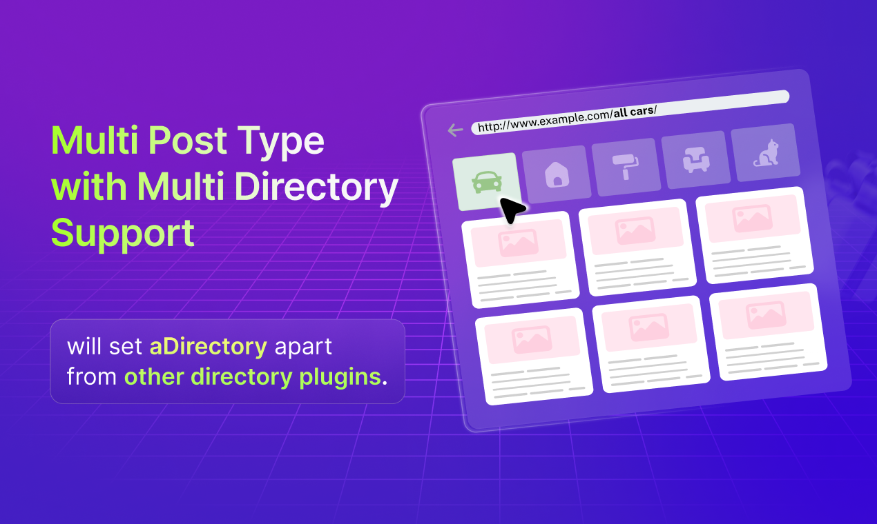 aDirectory - Screenshot 2 showing product features and functionality