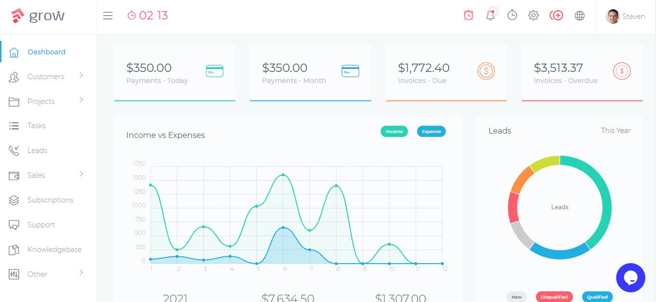 Grow CRM gallery image