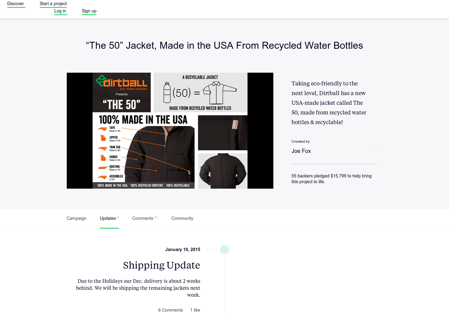 The 50 Jacket gallery image