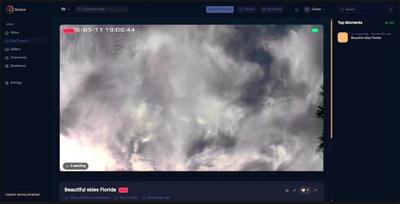 Skylive screenshot 4