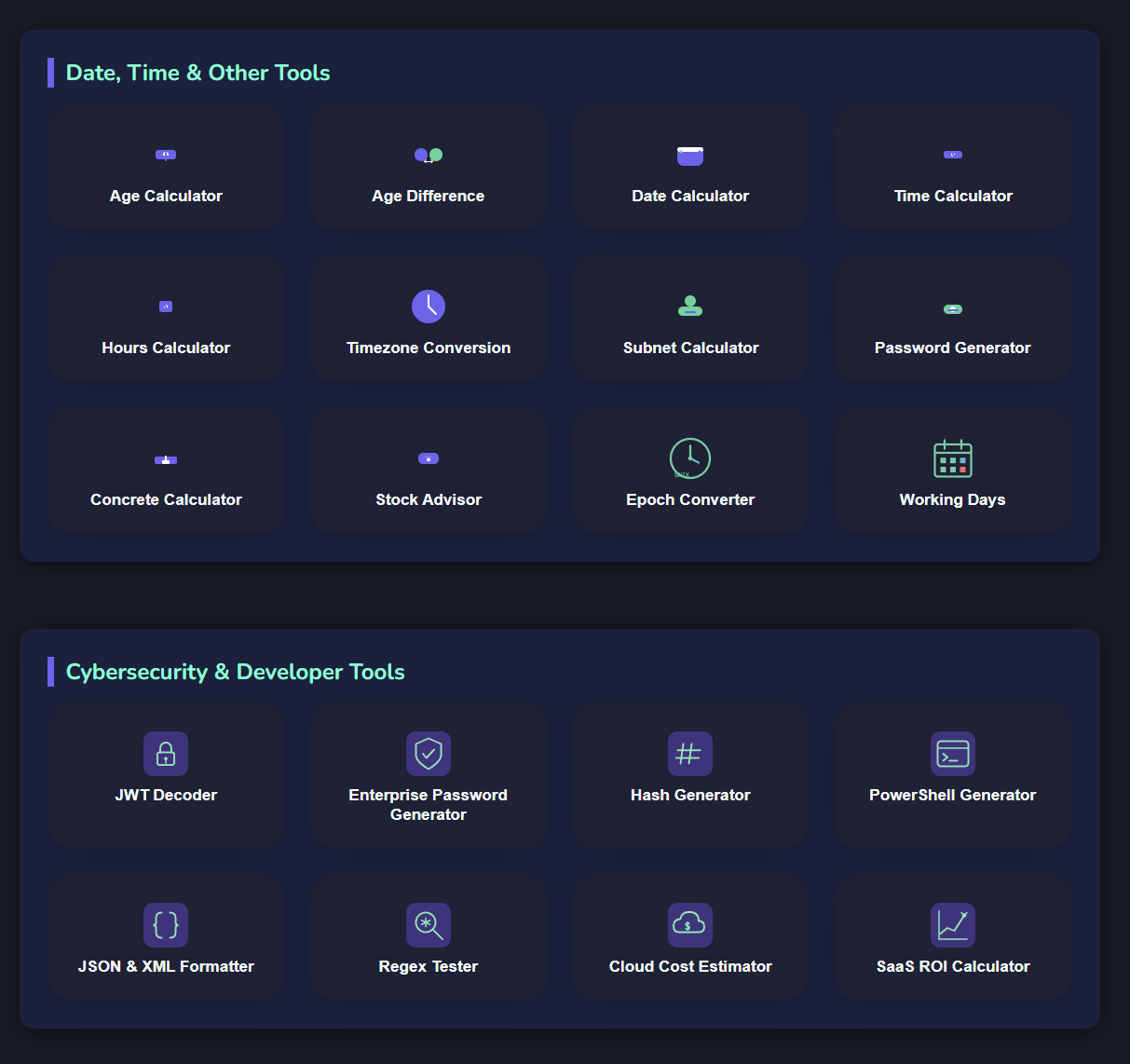 Modern Calculator Suite gallery image