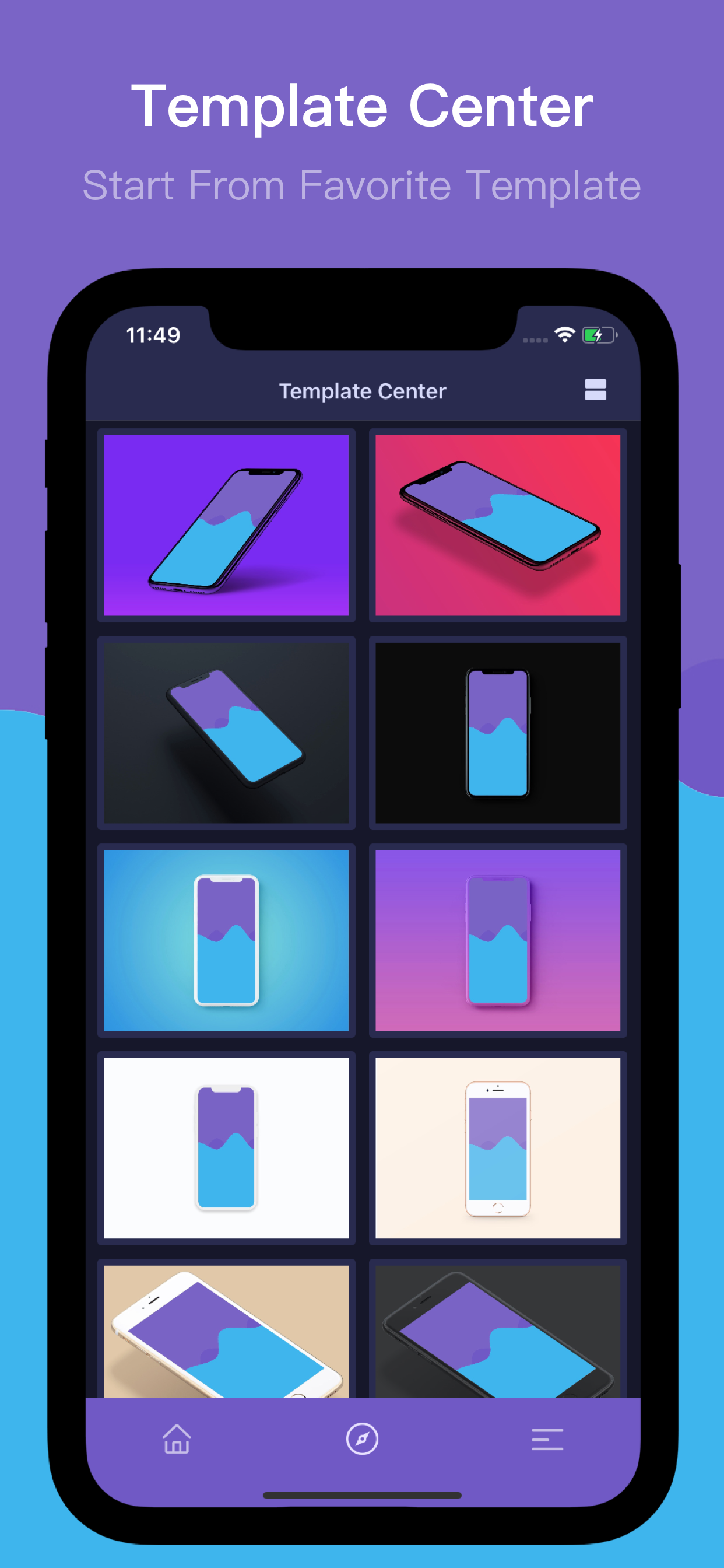 OneScreen - iOS Mockup Maker gallery image