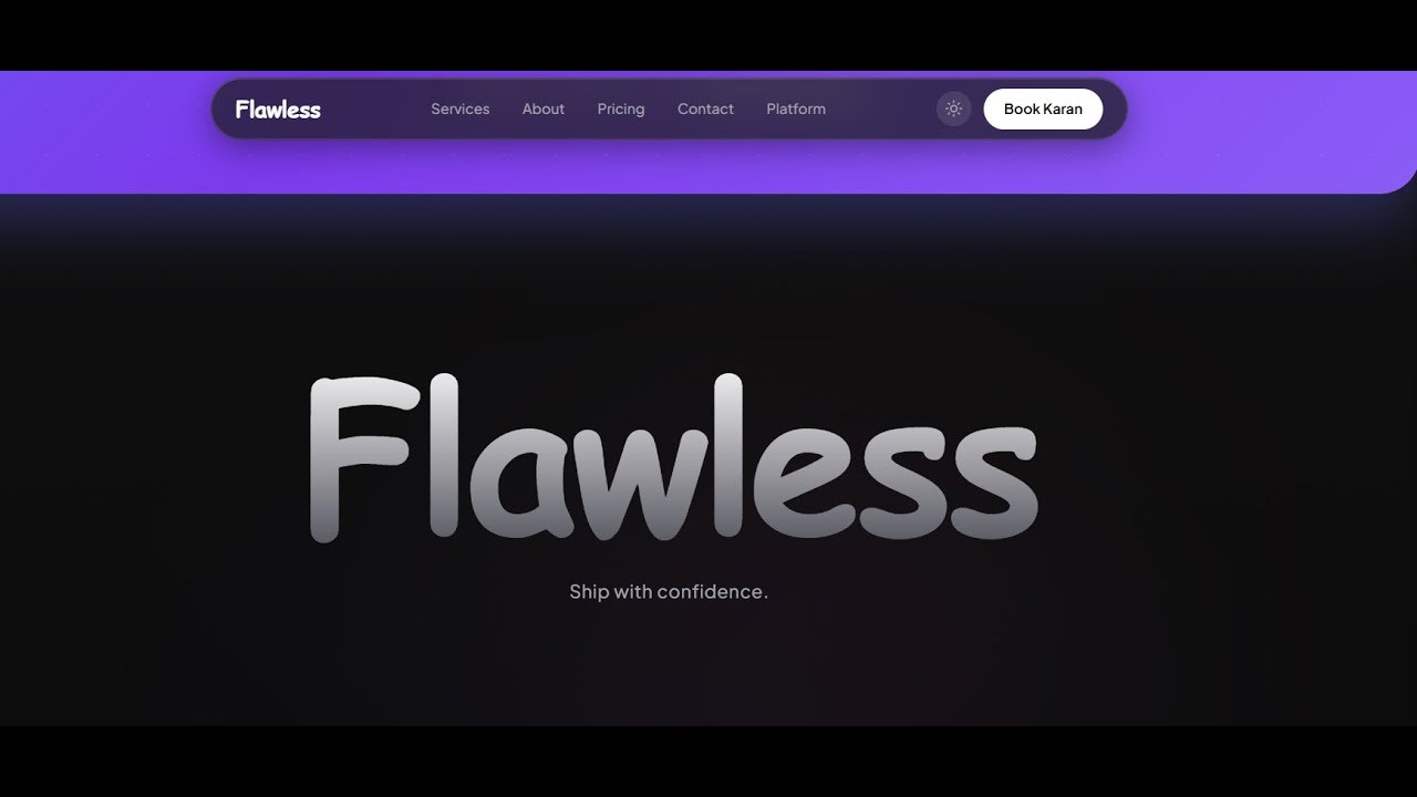 Flawless B2B SaaS Platform gallery image