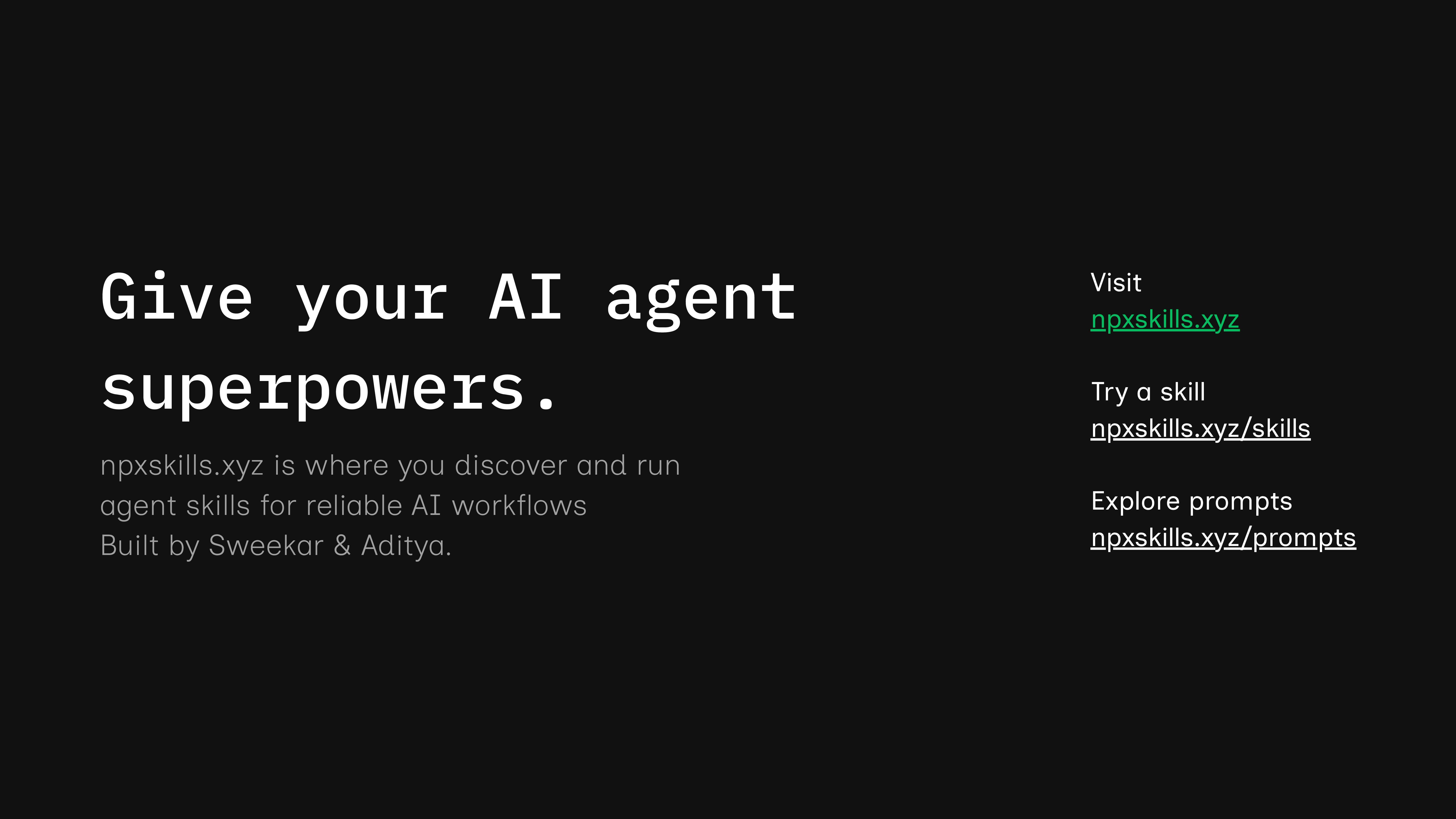 npxskills.xyz gallery image