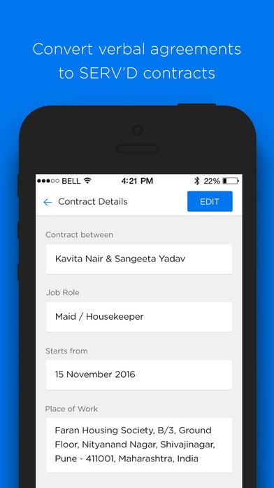 SERVD App gallery image