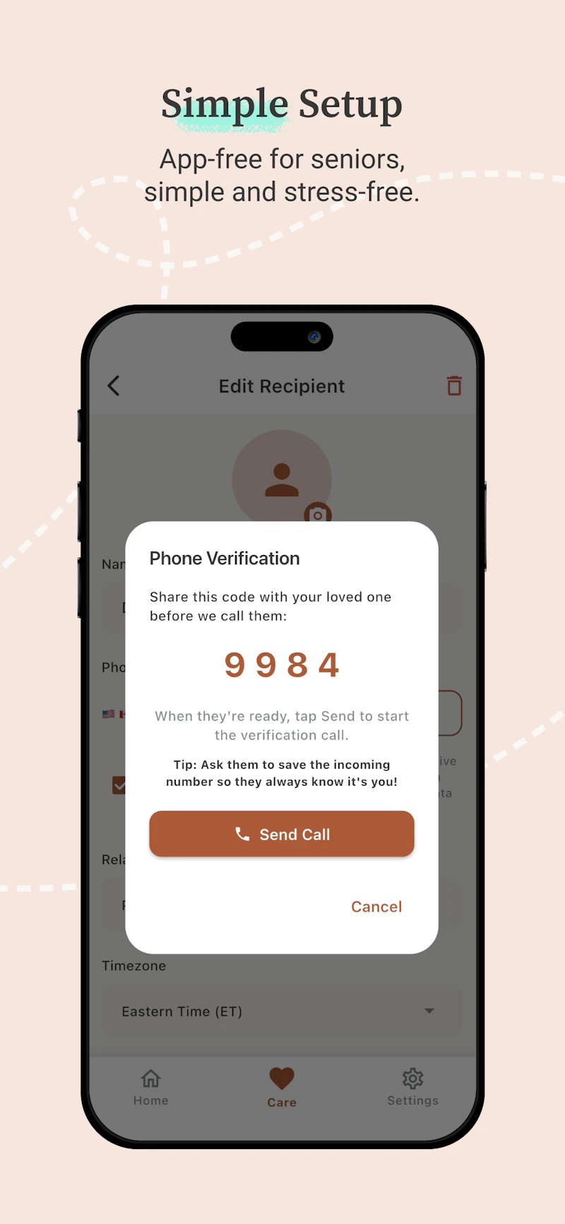 ChecKin: Senior Care & Alerts screenshot 4
