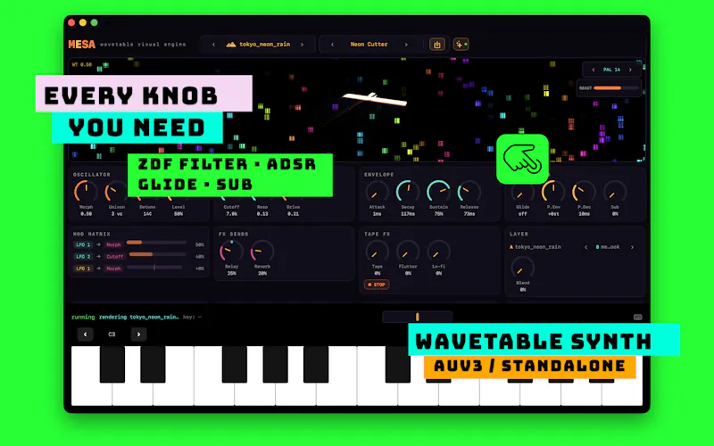 MESA Synth screenshot 5