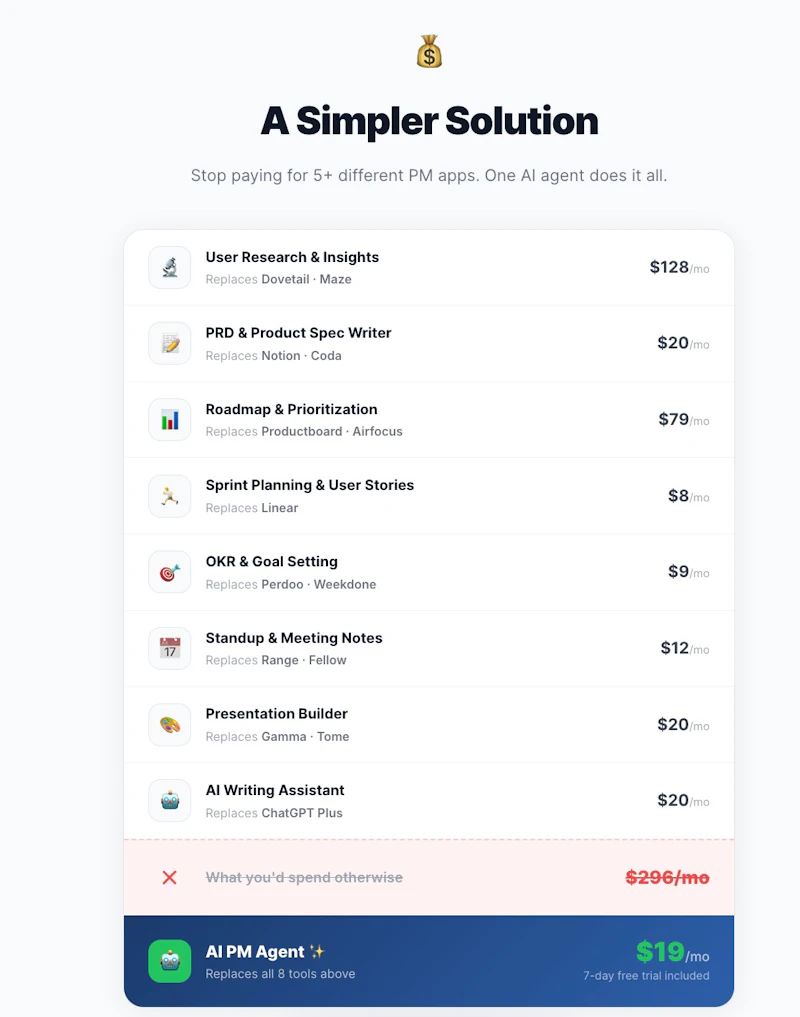 AI Product Manager Agent screenshot 3