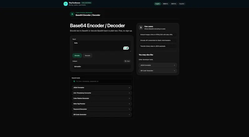 TinyToolboxes screenshot 3