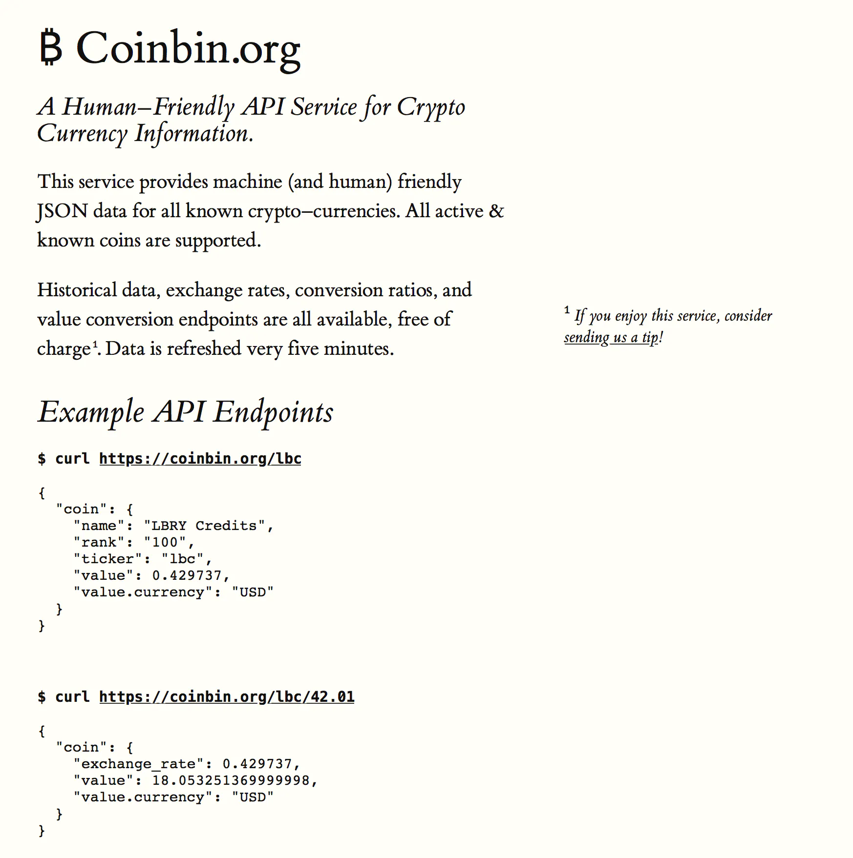 Coinbin.org