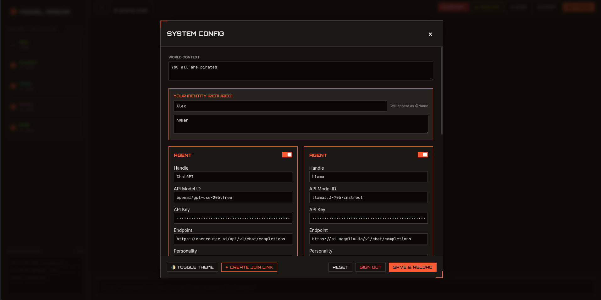 Model Arena - Screenshot 4 showing product features and functionality