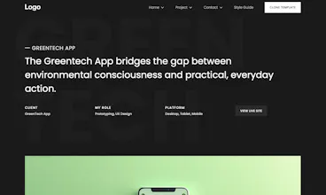 The Ultimate Designer Portfolio Template gallery image