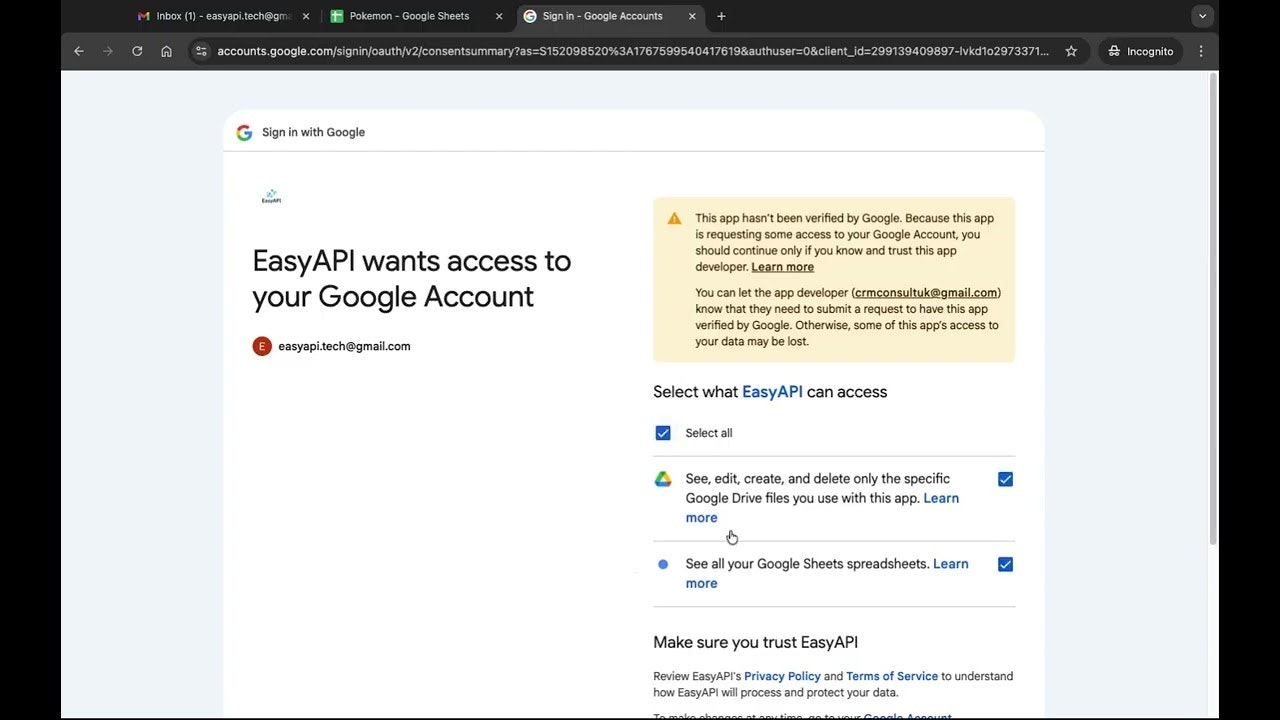 EasyAPI gallery image
