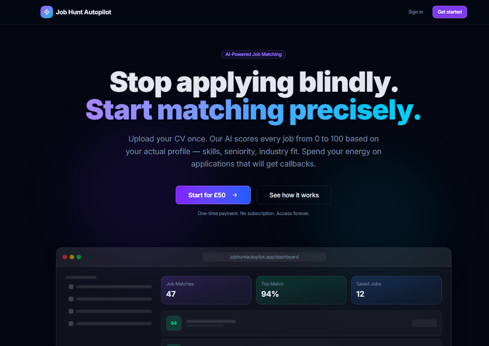 Job Hunt Autopilot screenshot 1