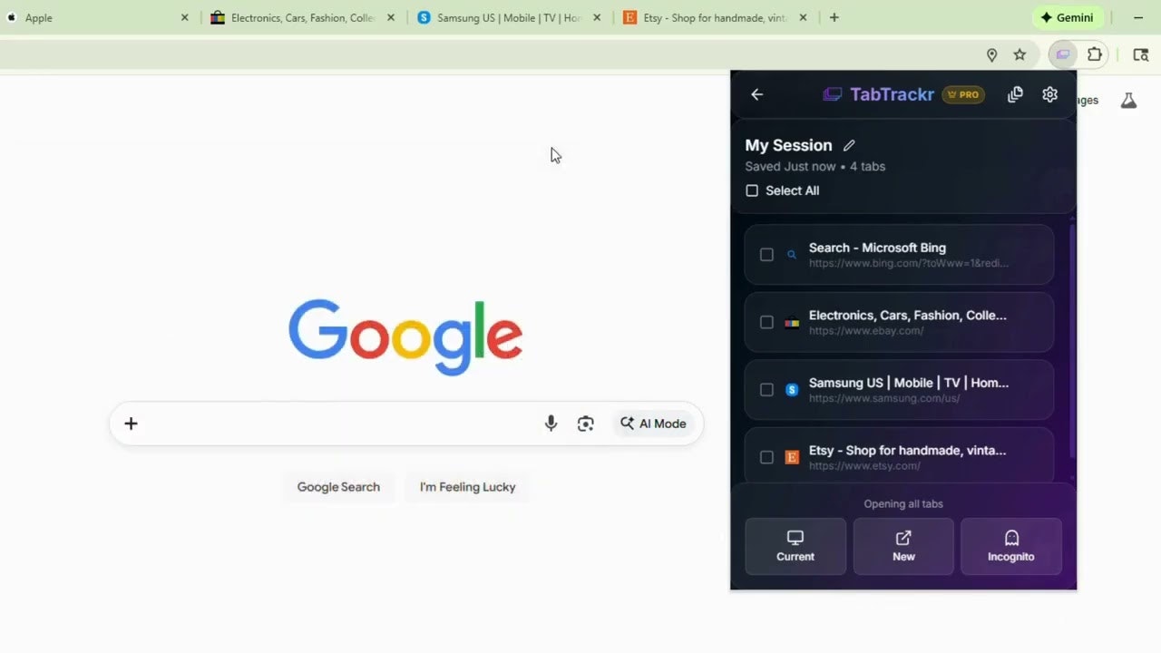 TabTrackr gallery image