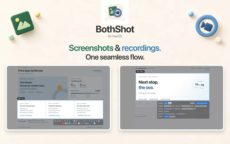 BothShot screenshot 1