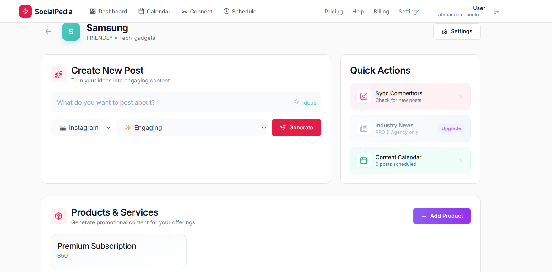 SocialPedia gallery image