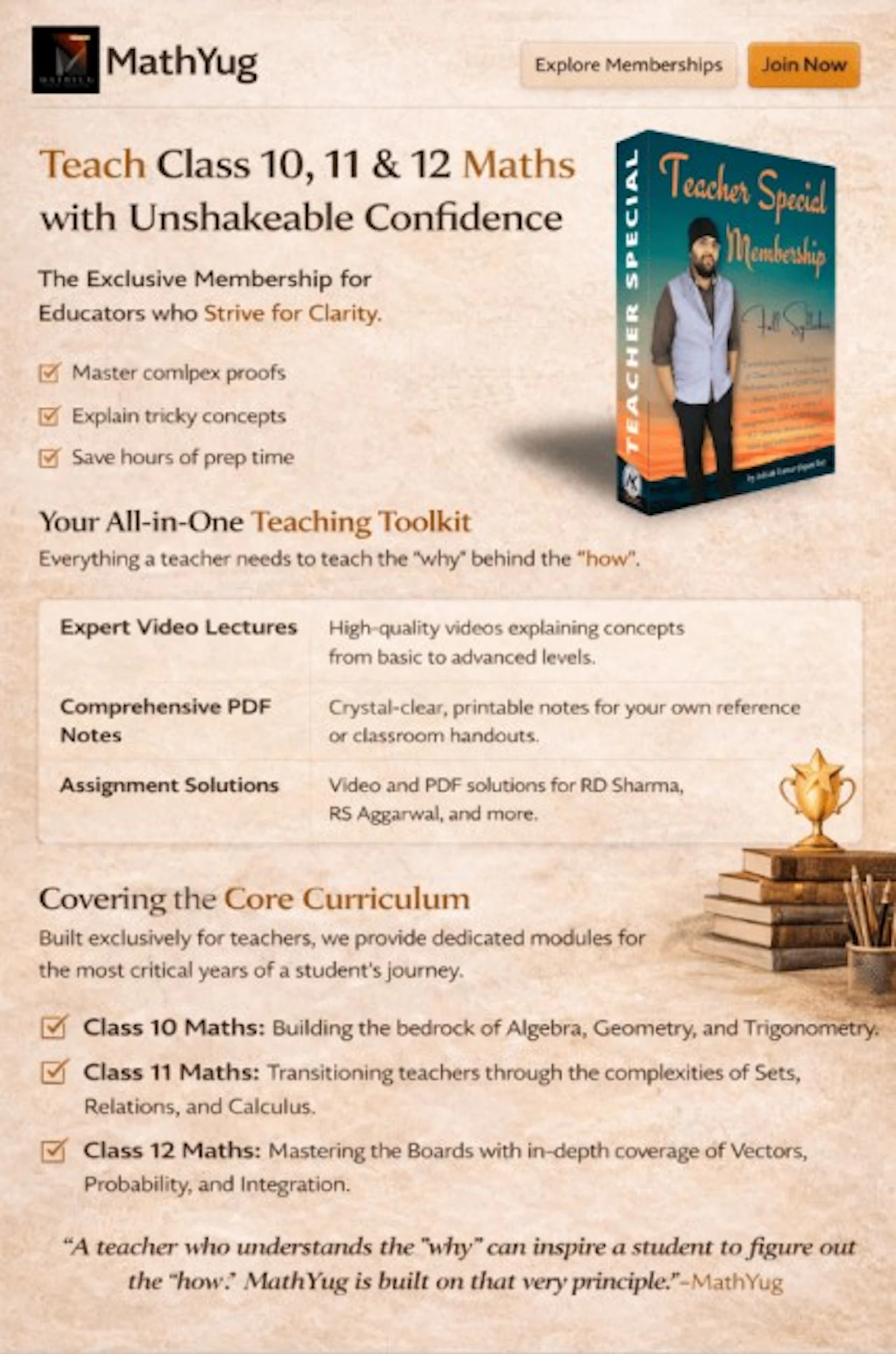 MathYug Teaching Courses for Teachers screenshot 4