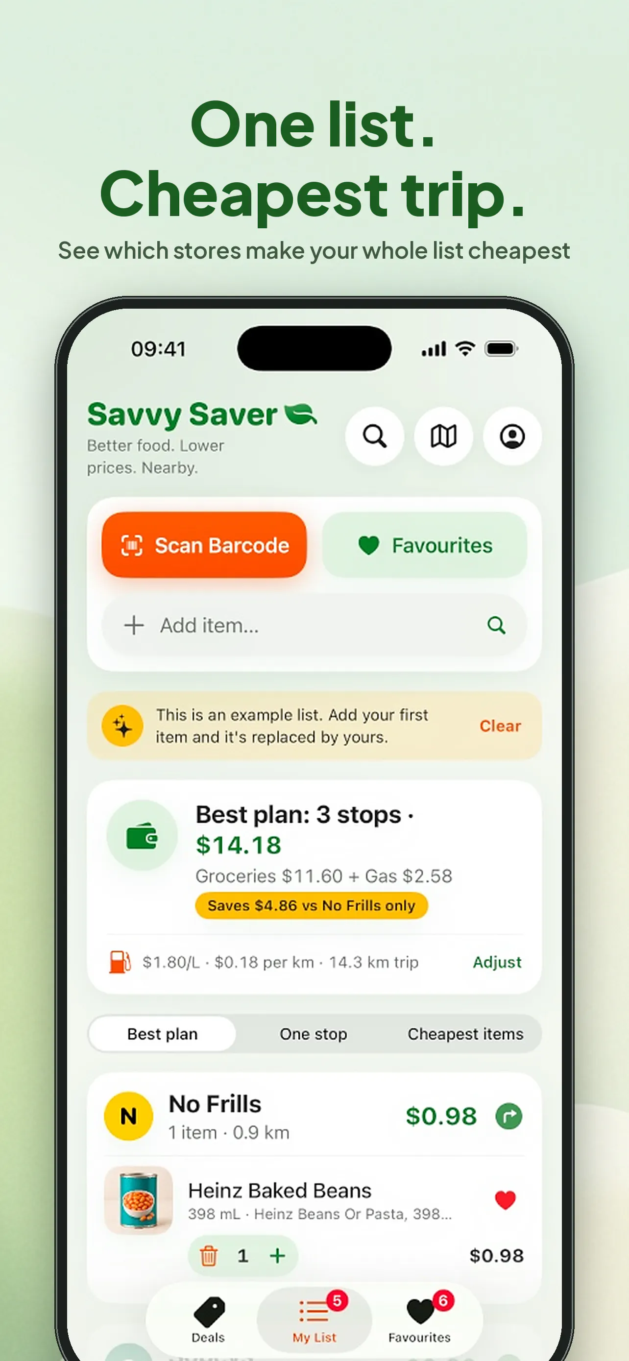Grocery Compare: Savvy Saver gallery image