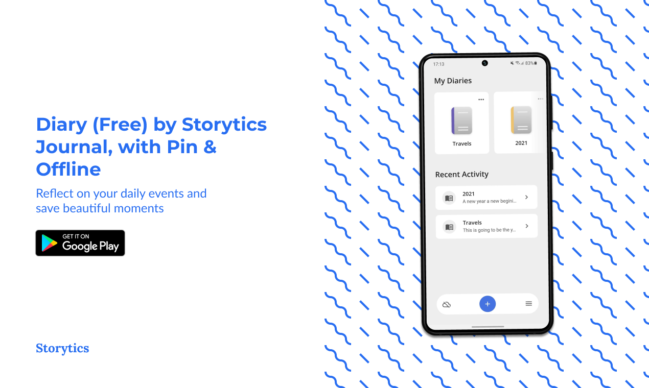 Diary (Free) by Storytics with Pin gallery image