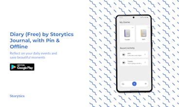 Diary (Free) by Storytics with Pin gallery image