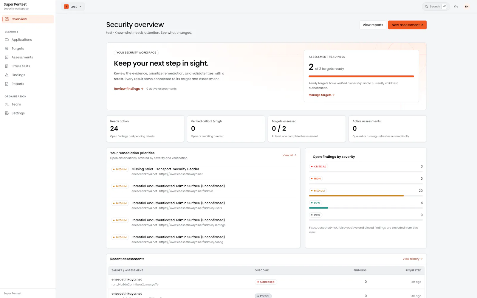 Super Pentest screenshot 1