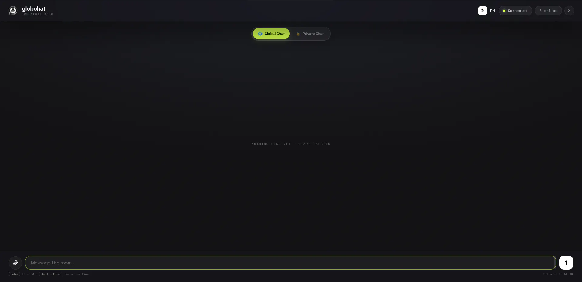 globchat — live & temporary gallery image