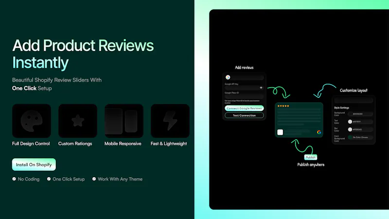 TrustLoop Review Slider screenshot 2