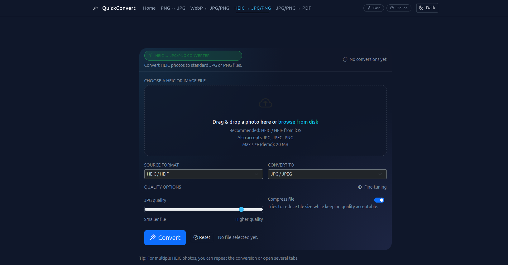 QuickConvert - Screenshot 2 preview