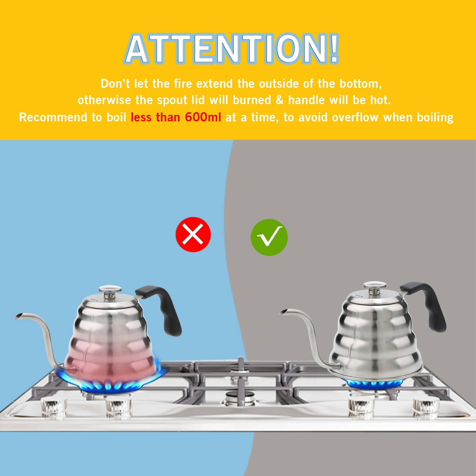 Whistled Coffee Gooseneck Pour Over Pot gallery image