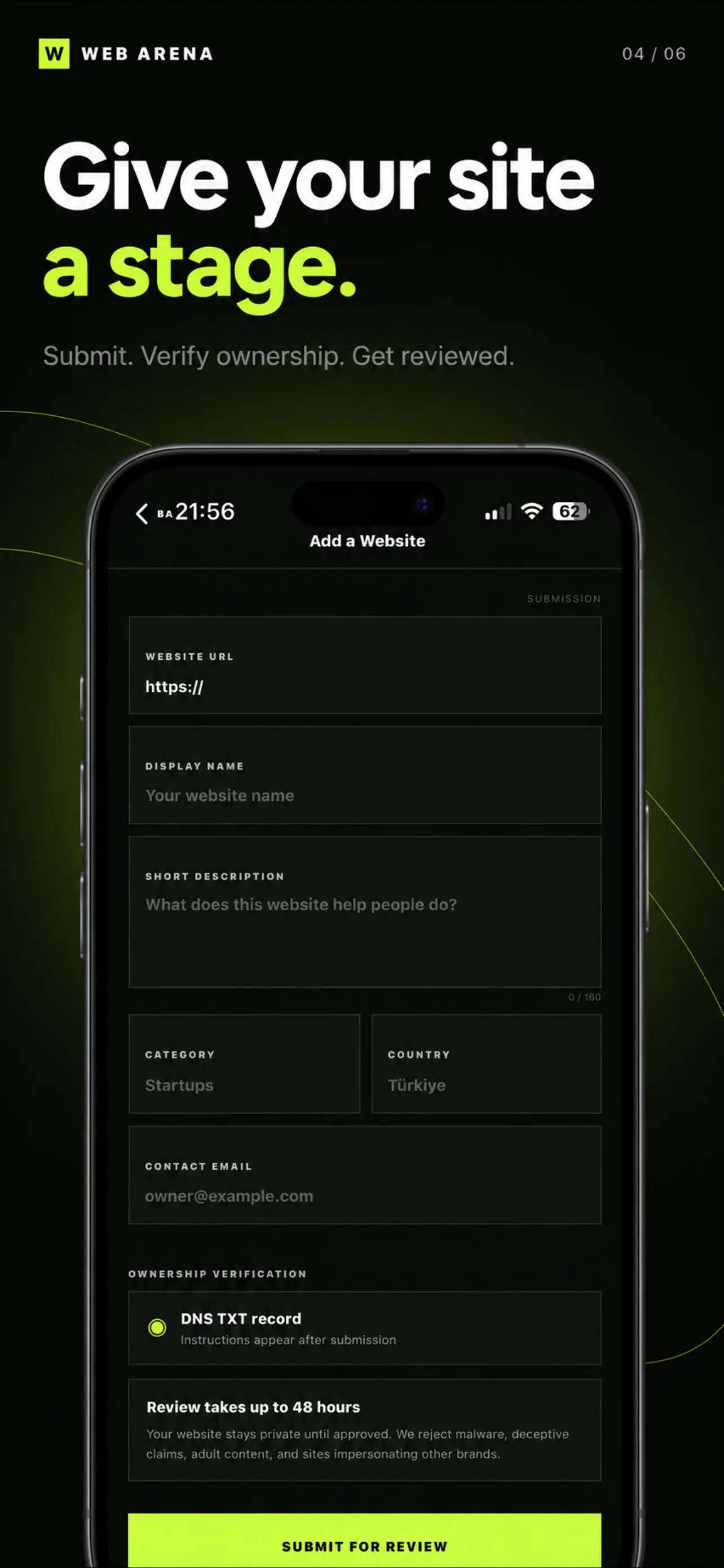 WebArena gallery image