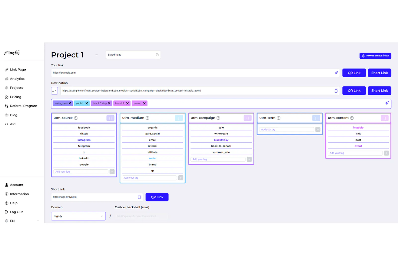 Tagsly screenshot 1