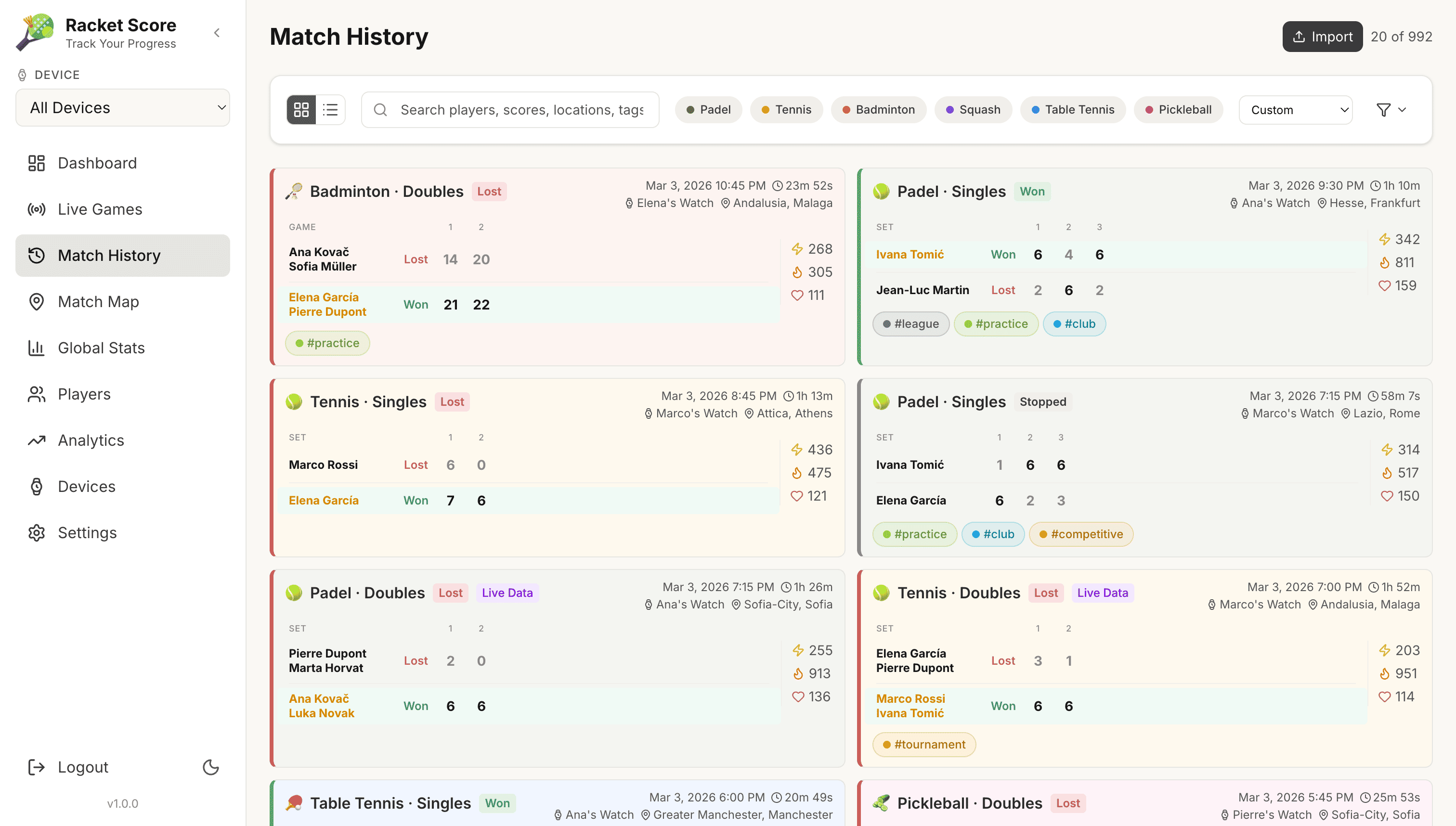 Racket Score gallery image