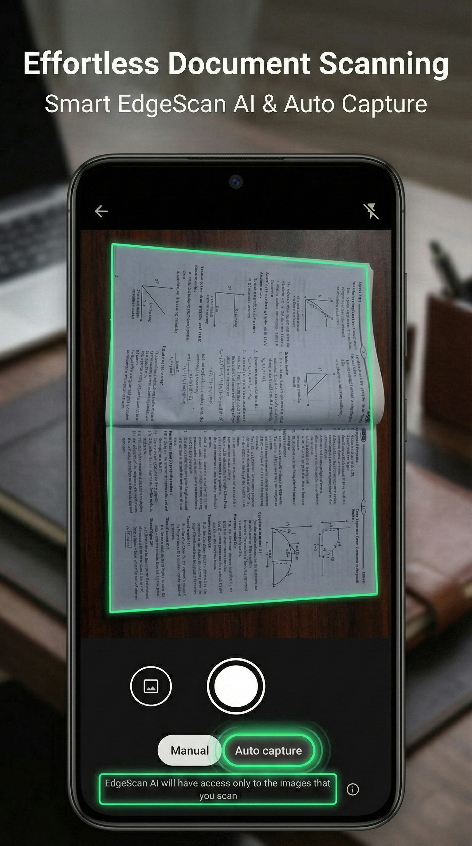 EdgeScan AI – Smart Document Scanner - Screenshot 4 showing product features and functionality