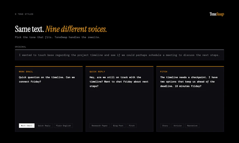 ToneSwap screenshot 3