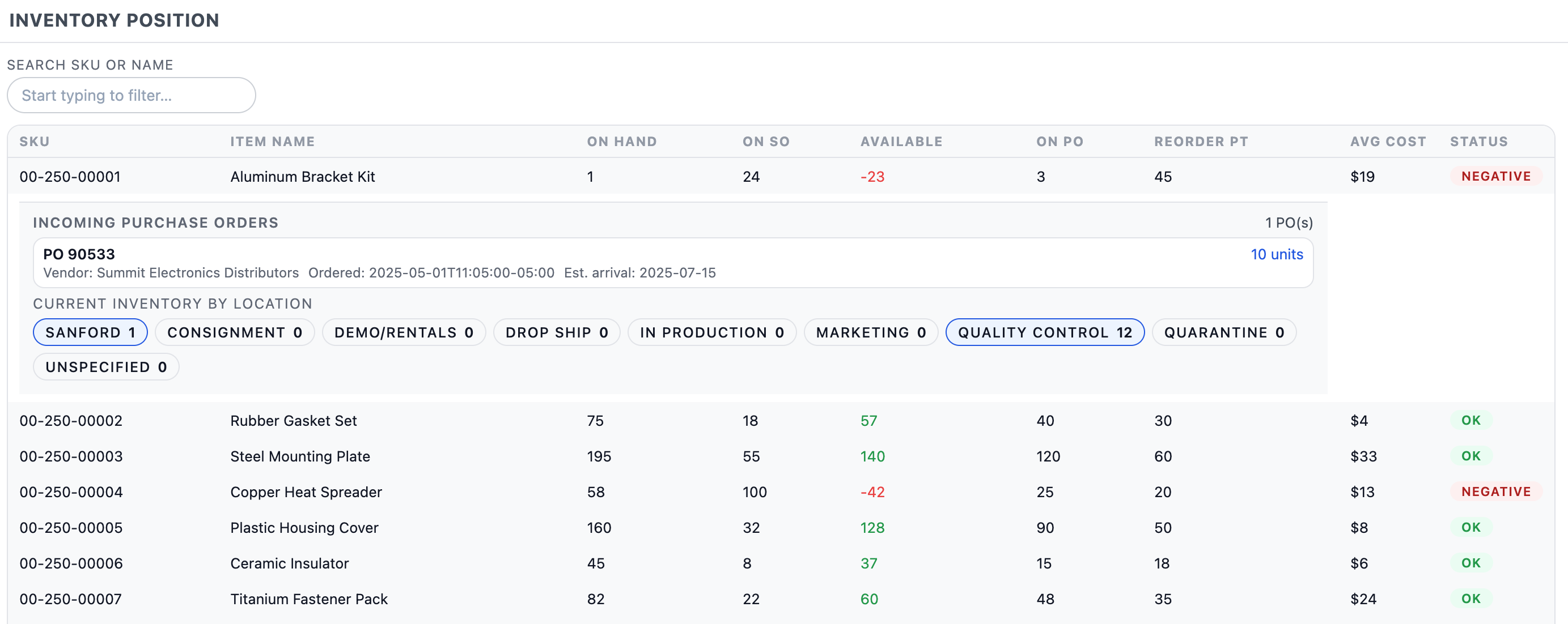 Inventory Control for QuickBooks Desktop gallery image