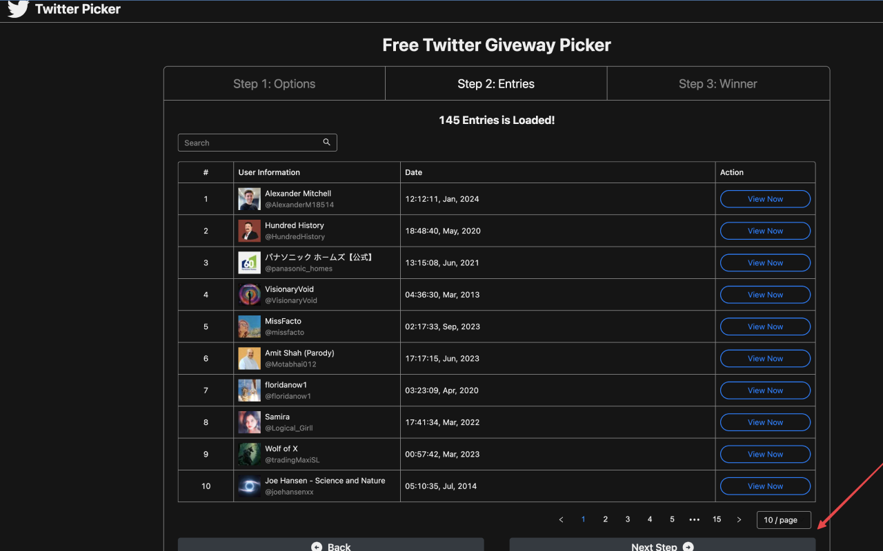 Mídia 3 de Picker de oferta do Twitter