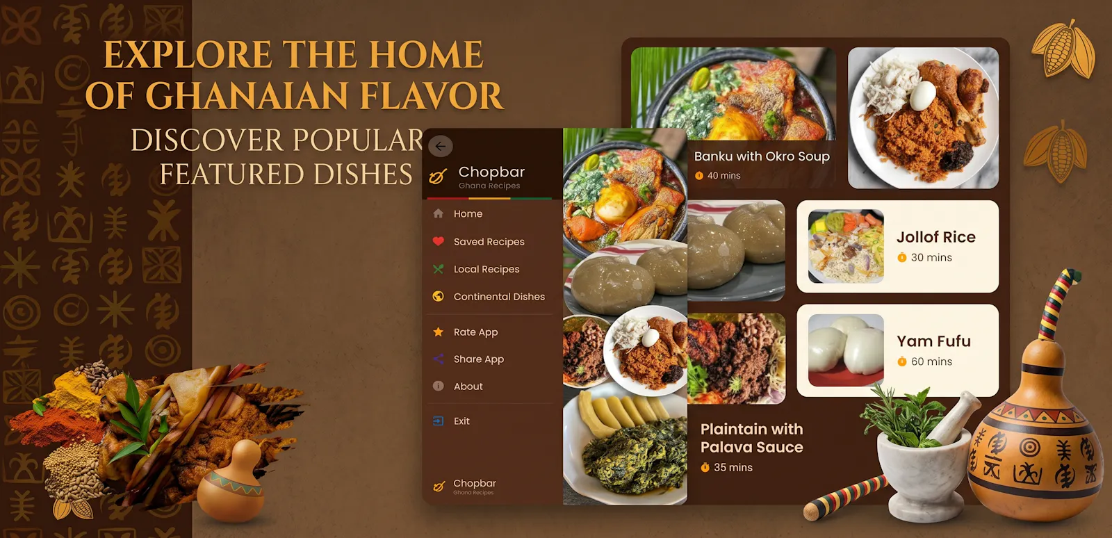 CHOPBAR RECIPES APP screenshot 2