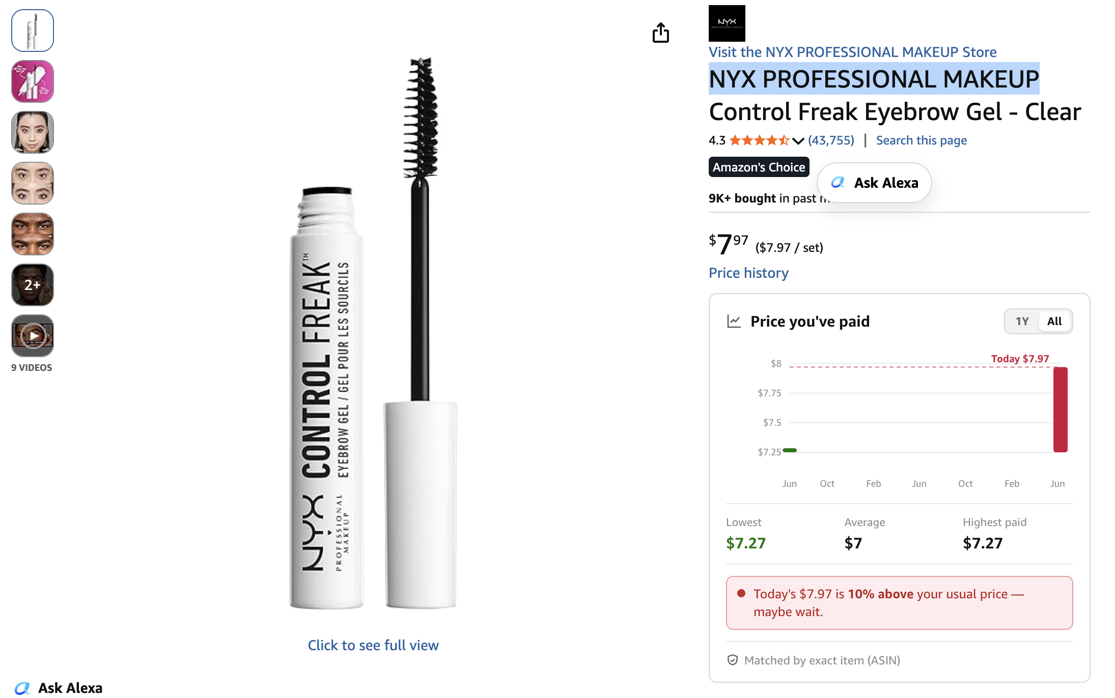 Amazon Past Purchase History gallery image