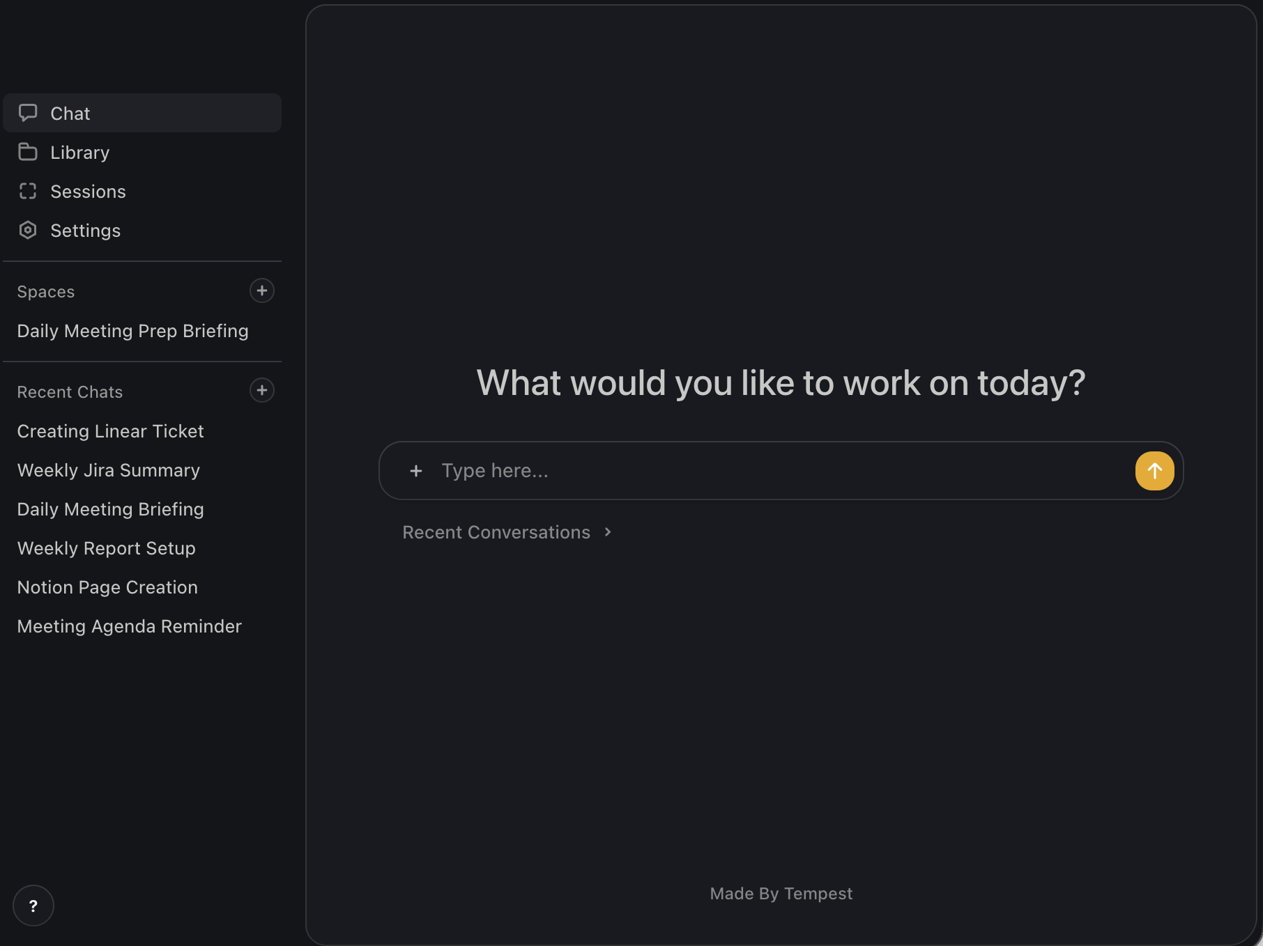 Friday AI  - Screenshot 2 showing product features and functionality