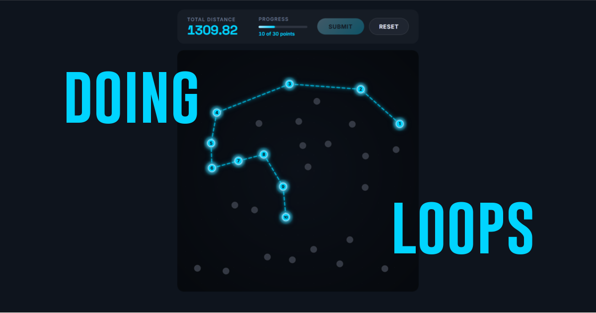 Doing Loops - Daily Path Drawing Game gallery image